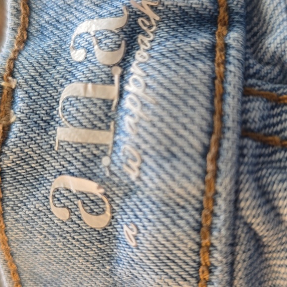 a.n.a Women's  High Rise Wide Leg Size 4 Light Blue Jeans - Picture 9 of 10